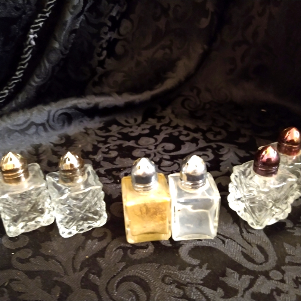 Individual Vintage Salt & Pepper Shakers